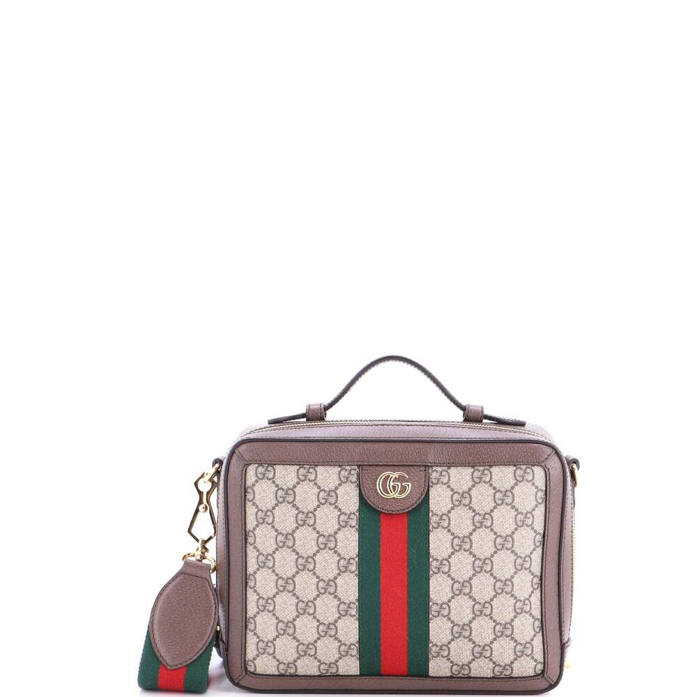 Gucci Ophidia Zip Around Camera Bag Gg #247551G15B